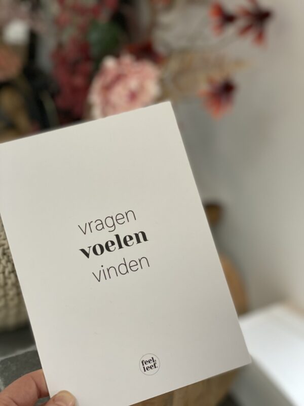 Reset kaart Vragen Voelen Vinden
